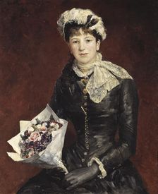 Miss Anna Bagge, née Heyman, 1880. Creator: Ernst Josephson