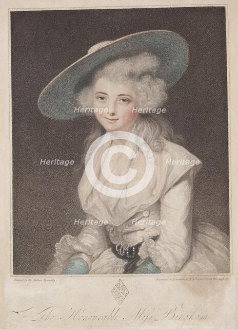Miss Anne Bingham. Creator: Francesco Bartolozzi (British, 1727-1815).