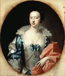 Miss Ashton, 18th century. Creator: Thomas Hudson