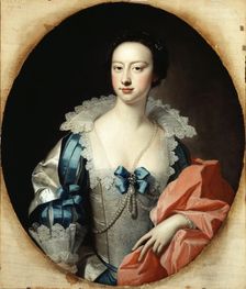Miss Ashton, 18th century. Creator: Thomas Hudson