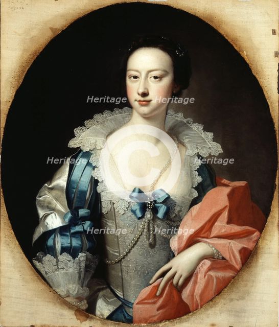 Miss Ashton, 18th century. Creator: Thomas Hudson.