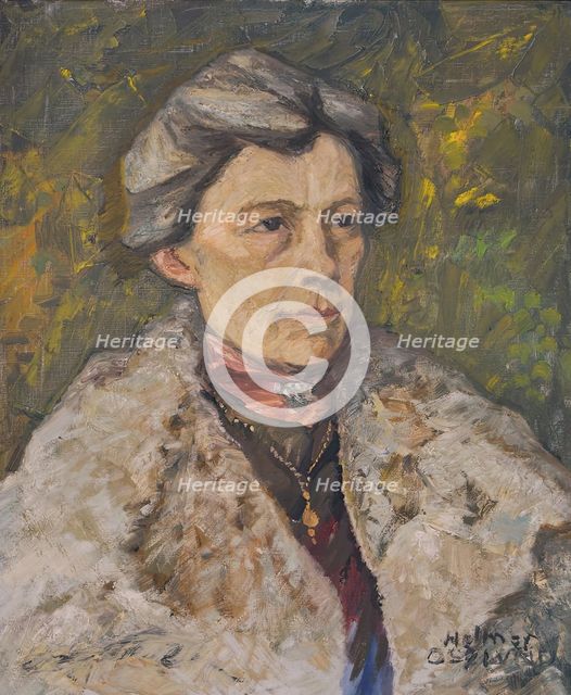 Miss Augusta Rettig, 1906. Creator: Helmer Osslund.