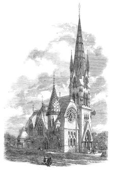 Miss Barclay’s Free Church, Edinburgh, 1864. Creator: Unknown