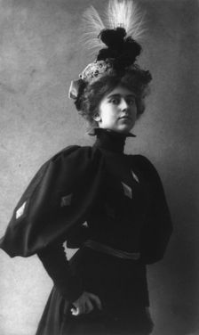 Miss Barney, between c1890 and c1910. Creator: Frances Benjamin Johnston