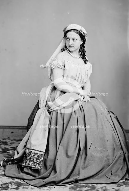Miss Bateman, between 1855 and 1865. Creator: Unknown.