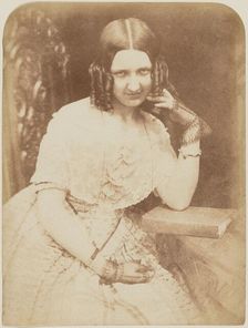 Miss Binney, 1843-1848. Creator: Hill & Adamson