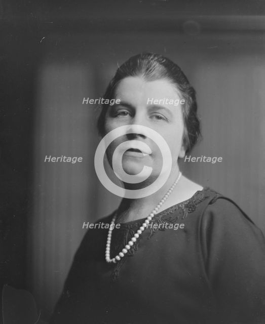 Miss C. Hagerman, portrait photograph, 1919 Jan. 30. Creator: Arnold Genthe.