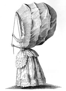 Miss Calash drawn by Miss Calash, 1778.Artist: Miss Calash
