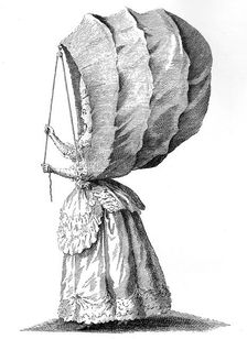 Miss Calash drawn by Miss Calash, 1778.Artist: Miss Calash