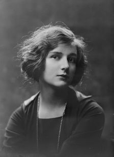 Miss Catherine Okie, portrait photograph, 1919 June 17. Creator: Arnold Genthe