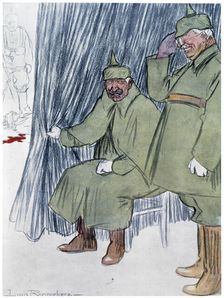 Miss Cavell, 1915: The Execution of Edith Cavell 1916. Artist: Louis Raemaekers