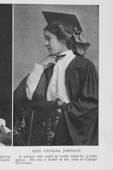 Miss Cecelia Johnson..., 1908. Creator: Unknown