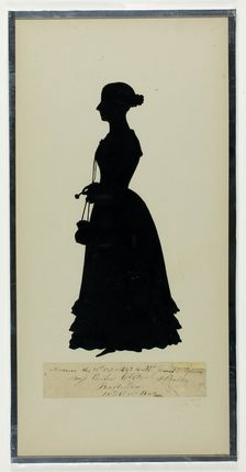 Miss Cecilia Clifton, December 18, 1840. Creator: Auguste Amant Constant Fidele Edouart