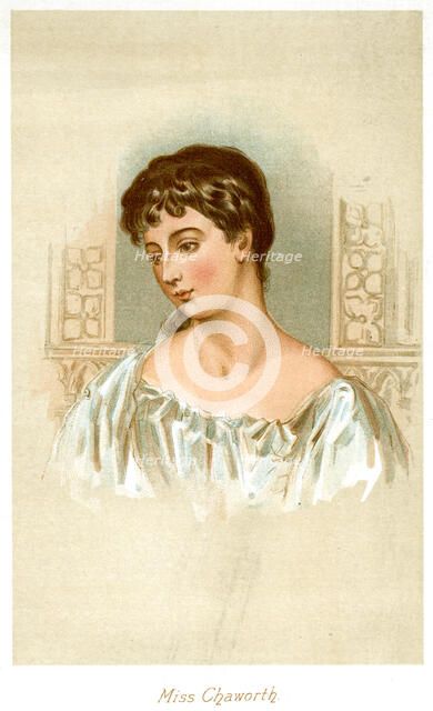 'Miss Chaworth', c1800-1820 Artist: Unknown