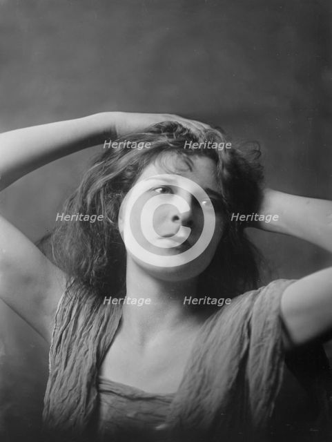 Miss Chaffee, portrait photograph, 1919 Mar. 4. Creator: Arnold Genthe.