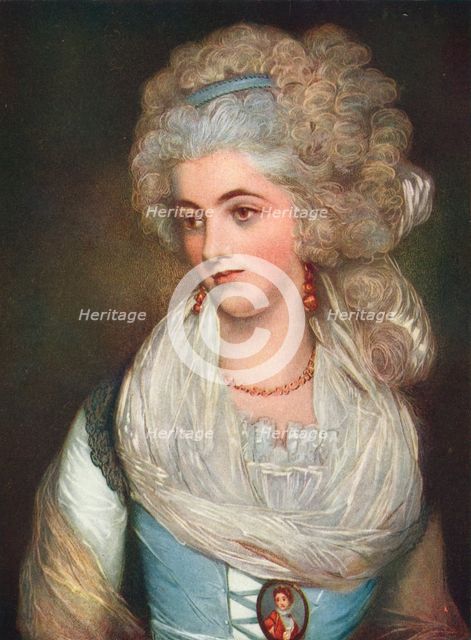 'Miss Chaplin', c18th century (1911). Artists: Percy Henry Martindale, John Russell.