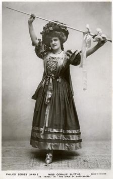 Miss Coralie Blythe as Mitzi c1908.Artist: Philco Publishing Company