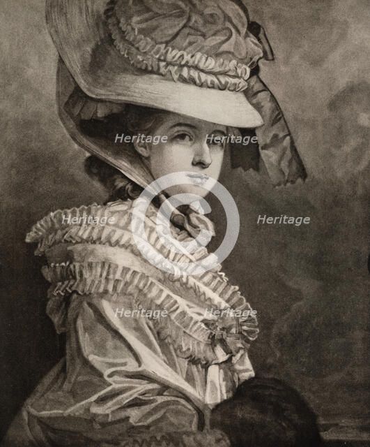 'Miss Cumberland', late 18th century, (1912).Artist: George Romney