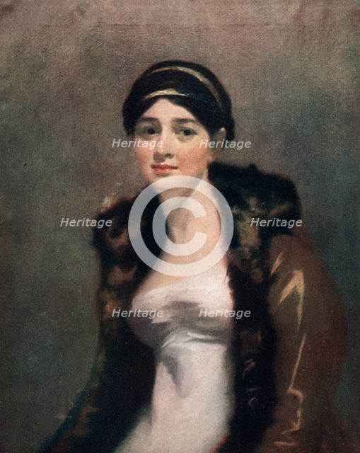 'Miss De Vismes', c1795, (1912). Artist: Henry Raeburn