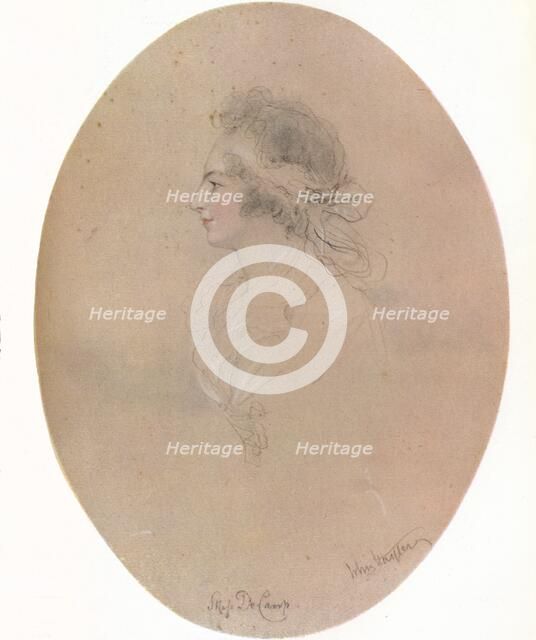 Miss De Camp, 19th century, (1923). Artist: John Hayter