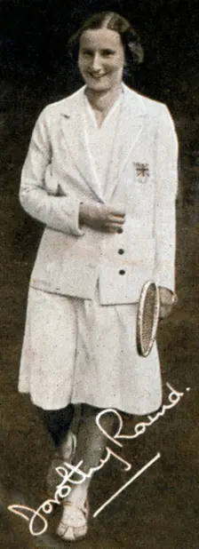 Miss Dorothy Round, Wimbledon Women's Champion, 1934