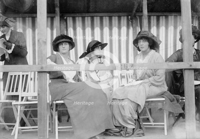 Miss E.D. Gilman, Miss E. Brinkley, Miss E. N. Ford, between c1910 and c1915. Creator: Bain News Service.