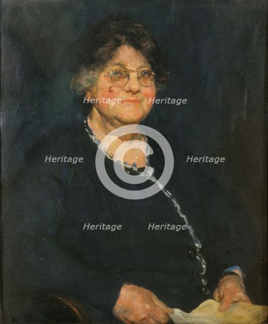 Miss E. H. Davis, O.B.E., c1942. Creator: Thomas Cantrell Dugdale.