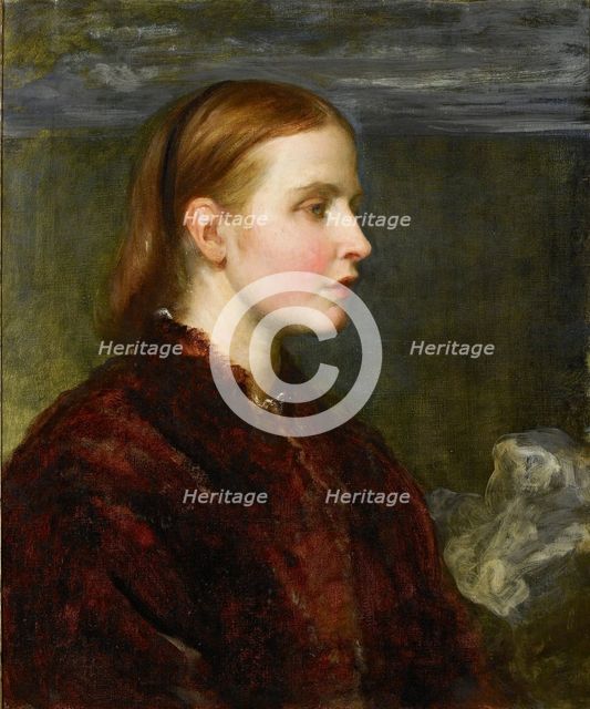 Miss Eliza Ann Ogilvy, 1866. Artist: George Frederick Watts.