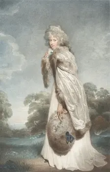 Miss Elizabeth Farren, Countess of Derby, 1792., 1792. Creator: Francesco Bartolozzi