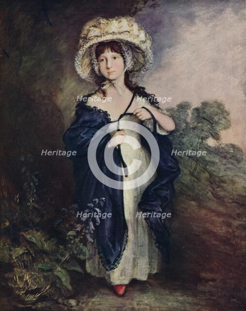 Miss Elizabeth Haverfield, c1780 (1910) Artist: Thomas Gainsborough