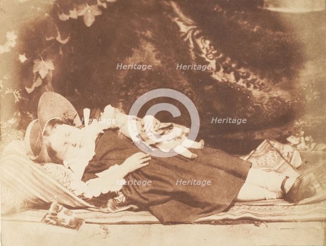 Miss Elizabeth Logan, 1843-47. Creators: David Octavius Hill, Robert Adamson, Hill & Adamson.