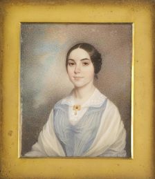 Miss Elizabeth Sarah Faber, c1846. Creator: Charles Fraser