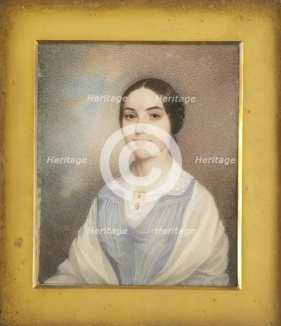 Miss Elizabeth Sarah Faber, c1846. Creator: Charles Fraser.