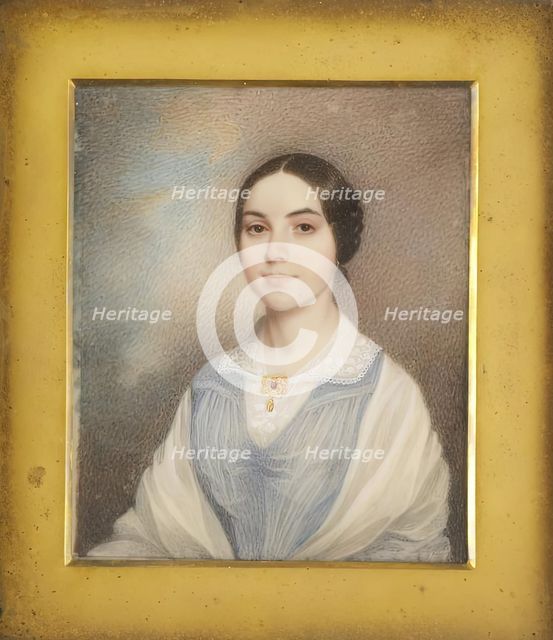 Miss Elizabeth Sarah Faber, c1846. Creator: Charles Fraser.