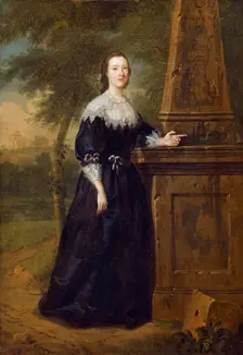 Miss Elizabeth Wandesford c1753. Artist: Edward Haytley