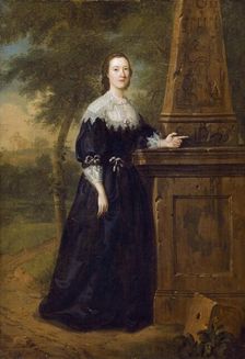 Miss Elizabeth Wandesford c1753. Artist: Edward Haytley