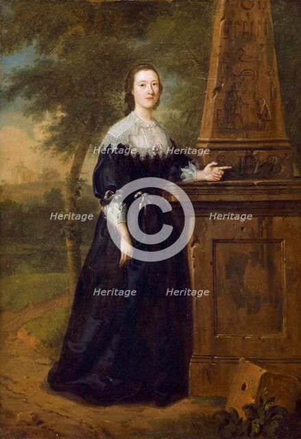 'Miss Elizabeth Wandesford', c1753. Artist: Edward Haytley.