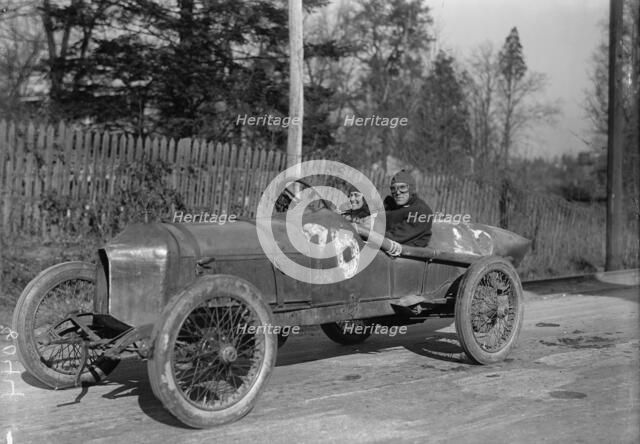 Miss Elinor Blevins, Movie Star, Aviatrix, Auto Fiend, 1915. Creator: Harris & Ewing.