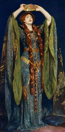 Miss Ellen Terry as Lady Macbeth 1906, (1912).Artist: John Singer Sargent