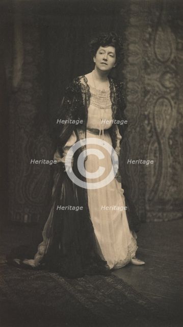 Miss Elsie de Wolfe, 1901. Creator: Zaida Ben-Yusuf.