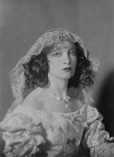 Miss Estelle Winwood, in costume, 1919 Mar. 6. Creator: Arnold Genthe