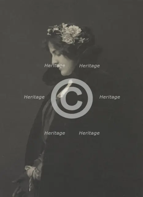 Miss Ethel Reed, (1896?). Creator: Frances Benjamin Johnston.