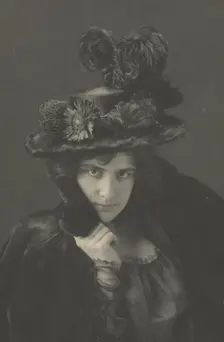 Miss Ethel Reed, c1895. Creator: Frances Benjamin Johnston