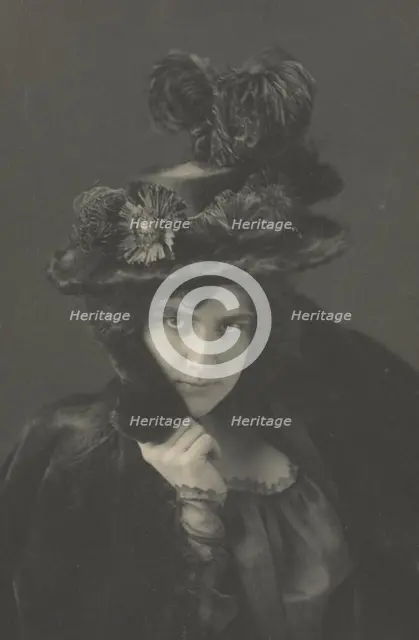 Miss Ethel Reed, c1895. Creator: Frances Benjamin Johnston.
