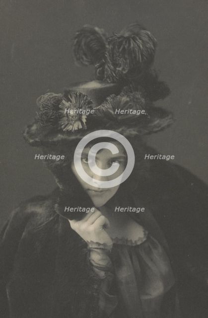 Miss Ethel Reed, c1895. Creator: Frances Benjamin Johnston.