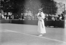 Miss Eva Baker, Tennis Tournament, 1912. Creator: Harris & Ewing