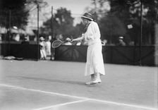 Miss Eva Baker, Tennis Tournament, 1912. Creator: Harris & Ewing