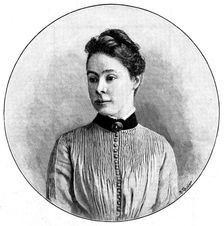 Miss Fawcett of Newnham College...Mathematical Honours, Univ. of Cambridge, 1890. Creator: R. Taylor