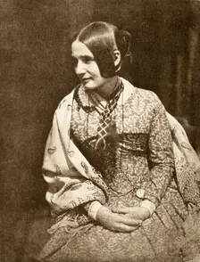 Miss Fillaus, Printed c.1910. Creator: Hill & Adamson