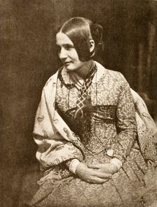 Miss Fillaus, Printed c.1910. Creator: Hill & Adamson